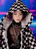 💙KPop BTS Ken Doll with chequered hoody