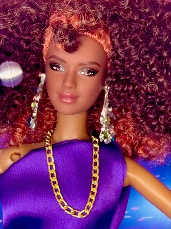 Fabulous Superstar Whitney Houston inspired OOAK Barbie