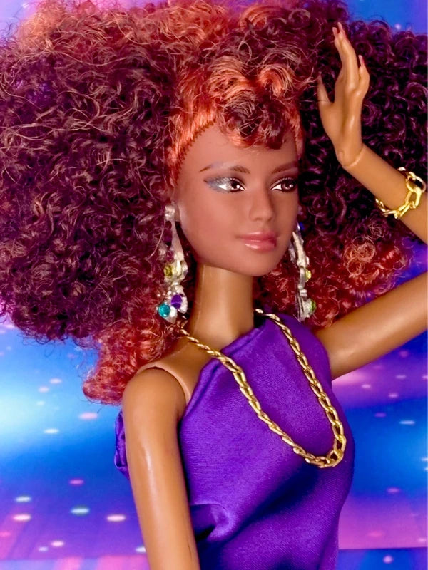 Fabulous Superstar Whitney Houston inspired OOAK Barbie